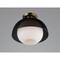 Maxim Lighting Perf 1-Light Flush Mount 10083WTBKSBR - alternate 2